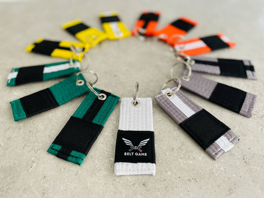 Kids Belt Keychains - SOLID Colours